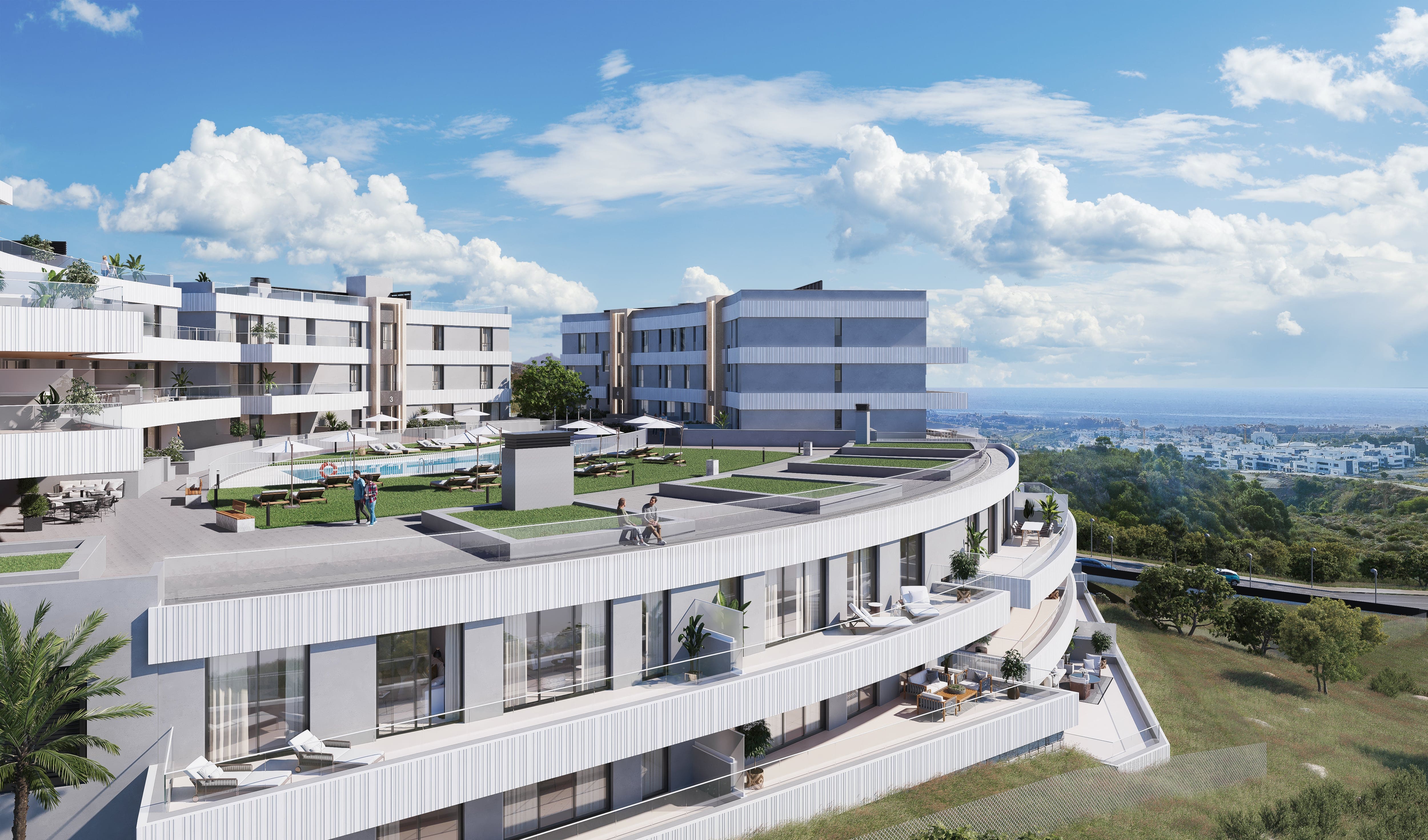 AEDAS Homes consolida su posición en la Costa del Sol con el lanzamiento de tres nuevas promociones con 160 viviendas en Estepona
